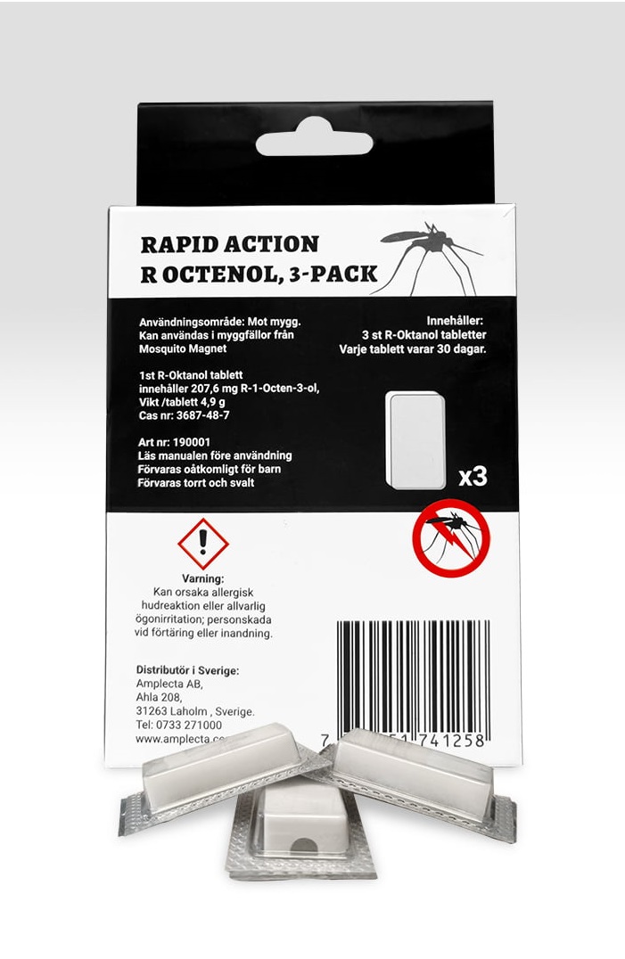 Bra R-Octenol tabletter till Mosquito Magnet myggmaskin